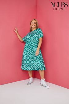 Yours Curve Limited Geo Smock Dress