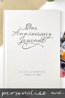 Personalised Our Anniversary Journal by Signature Gifts