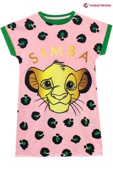 Character Disney Lion King Simba Leopard Kids Nightdress