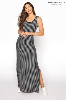 Long Tall Sally Striped Sleeveless Dress