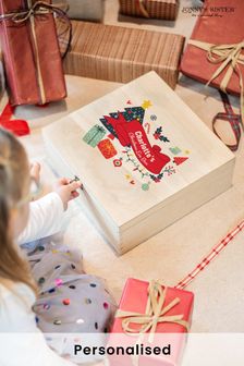 Personalised Christmas Eve Box Toy by Jonny's Sister (Q03213) | £39