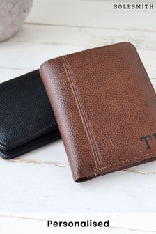 Personalised Men's Wallet by Solesmith