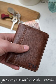 Personalised Men's Wallet by Solesmith