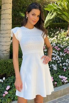 Lipsy Knitted Pointelle Dress
