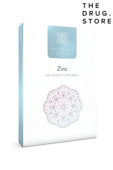 Healthspan Zinc with Vitamin C 360 Tablets (Q08429) | £10.50