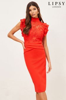 High Neck Maxi \u0026 Midi Dresses 
