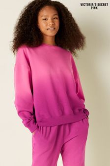 Womens Pink Oversized Sweatshirts 