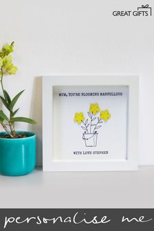 Personalised Blooming Marvellous Print by Great Gifts