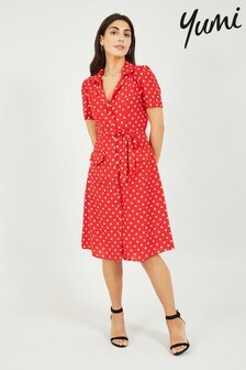 Wrap Spots Red Dresses from the Next UK ...