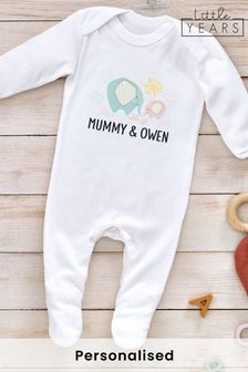 Personalised Mummy & Me Sleepsuit by Little Years