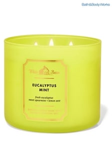 Furniture in Time for Christmas EUCALYPTUS MINT Eucalyptus Mint 3 Wick Scented Candle 411g (Q11622) | £17.50