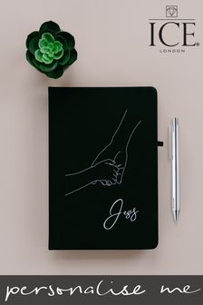 Personalised Holding Hands A5 Notebook and Pen Set by Ice London
