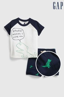 Gap Baby 100% Organic Cotton Mix and Match Printed Outfit Set