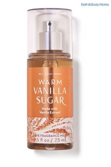 Skincare Gift Set Warm Vanilla Sugar Travel Size Fine Fragrance Mist 75 mL