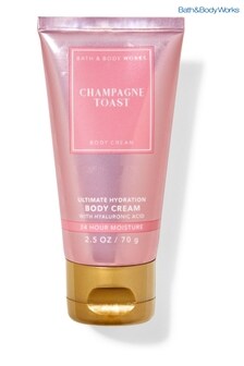 Skincare Gift Set Champagne Toast Travel Size Ultimate Hydration Body Cream 70 g