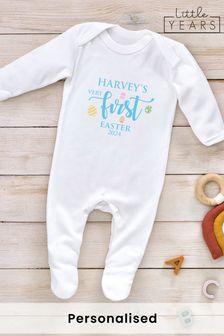 Personalised First Easter Sleepsuit by Little Years