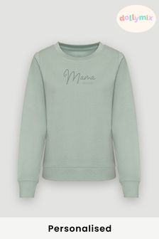 Personalised Mama Logo Sweatshirt by Dollymix