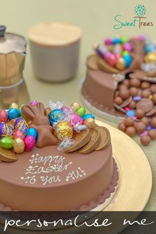 Personalised Easter Smash cake by Sweet Trees (Q20883) | £25