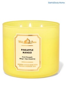 Bath & Body Works Pineapple Mango 3-Wick Candle 411 g