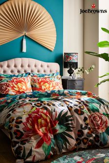 Joe Browns Lavish Leopard Floral Reversible Bed Set