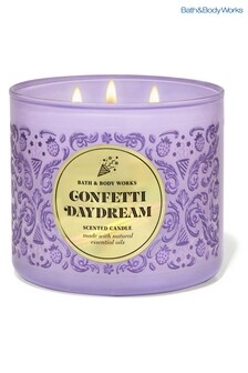 Bath & Body Works Confetti Daydream 3-Wick Candle 14.5 oz / 411 g