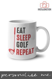 Instajunction Eat, Sleep, Golf, Repeat  Mug