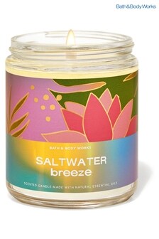 Bath & Body Works Saltwater Breeze Single Wick Candle 198 g