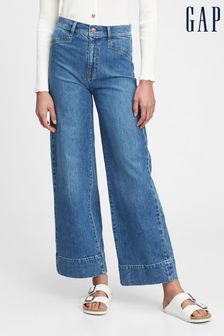 Gap Medium Blue Sky High Wide-Leg Jeans (Q25674) | £41