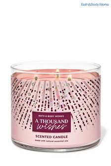 Bath & Body Works Clear A Thousand Wishes 3 Wick Candle 14.5 oz / 411 g (Q27872) | £17.50