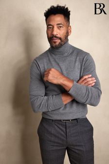 Mens Turtle Neck Jumpers | Next 