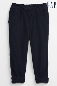 Gap Navy Blue Cosy-Lined Corduroy Joggers (Q34020) | £22