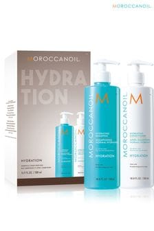 Moroccanoil Hydrating Shampoo and Conditioner 500ml duo (worth £71.40) (Q35658) | £43