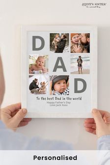 Personalised Dad Photo Print by Jonny's Sister