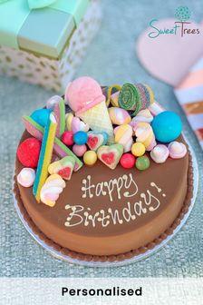 Personalised Pick 'n' Mix Smash Cake by Sweet Trees (Q40356) | £38