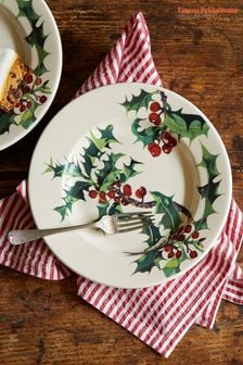 Emma Bridgewater Cream Holly 8 1/2 Inch Plate