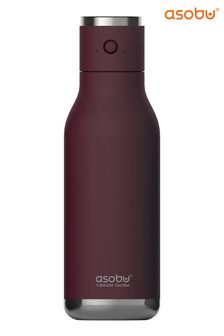Asobu Purple Wireless Bluetooth Speaker Drinks Water Bottle