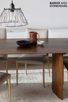 Barker and Stonehouse Brown Sirona Solid Wood 220cm Dining Table