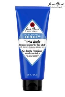 Jack Black Turbo Wash Energizing Cleanser For Hair and Body With Rosemary, Eucalyptus and Juniper Berry 295ml