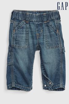 3870 spring baby boys jeans soft denim light blue baby pants boy trousers 