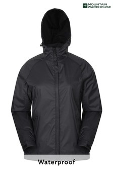 Mountain Warehouse Black Torrent Womens Waterproof Jacket (R05001) | £48
