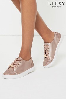 gold trainers womens uk