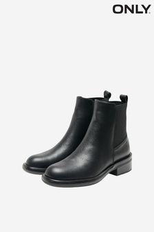 ONLY Black Chelsea Ankle Boot (R20333) | £50