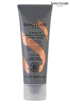 Sanctuary Spa 5 Minute Thermal Charcoal Detox Mask 75ml