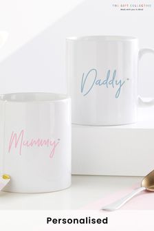 Personalised Mummy & Daddy Mugs By Gift Collective (R28862) | £22