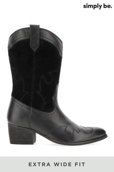 wide fit womens boots uk