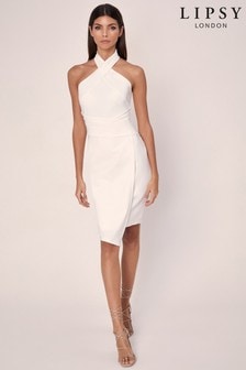 white bodycon dress uk