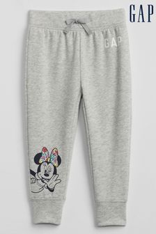 Gap Grey Disney Minnie Mouse Print Logo Joggers (R39754) | £18