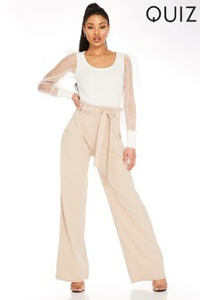 Womens Occasion Trousers | Wide Leg Occasion Trousers | Next UK