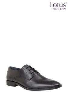 Lotus Footwear Mens Leather Lace Up Brogue Shoe