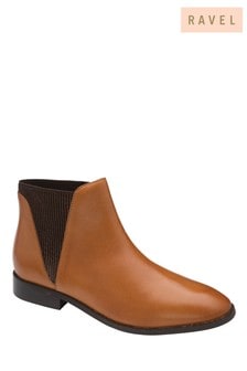 Ravel Leather Chelsea Ankle Boot
